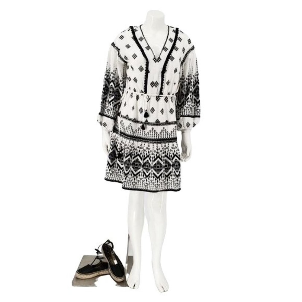 Anthropologie Francine Eyelet Mini Dress - Picture 7 of 14